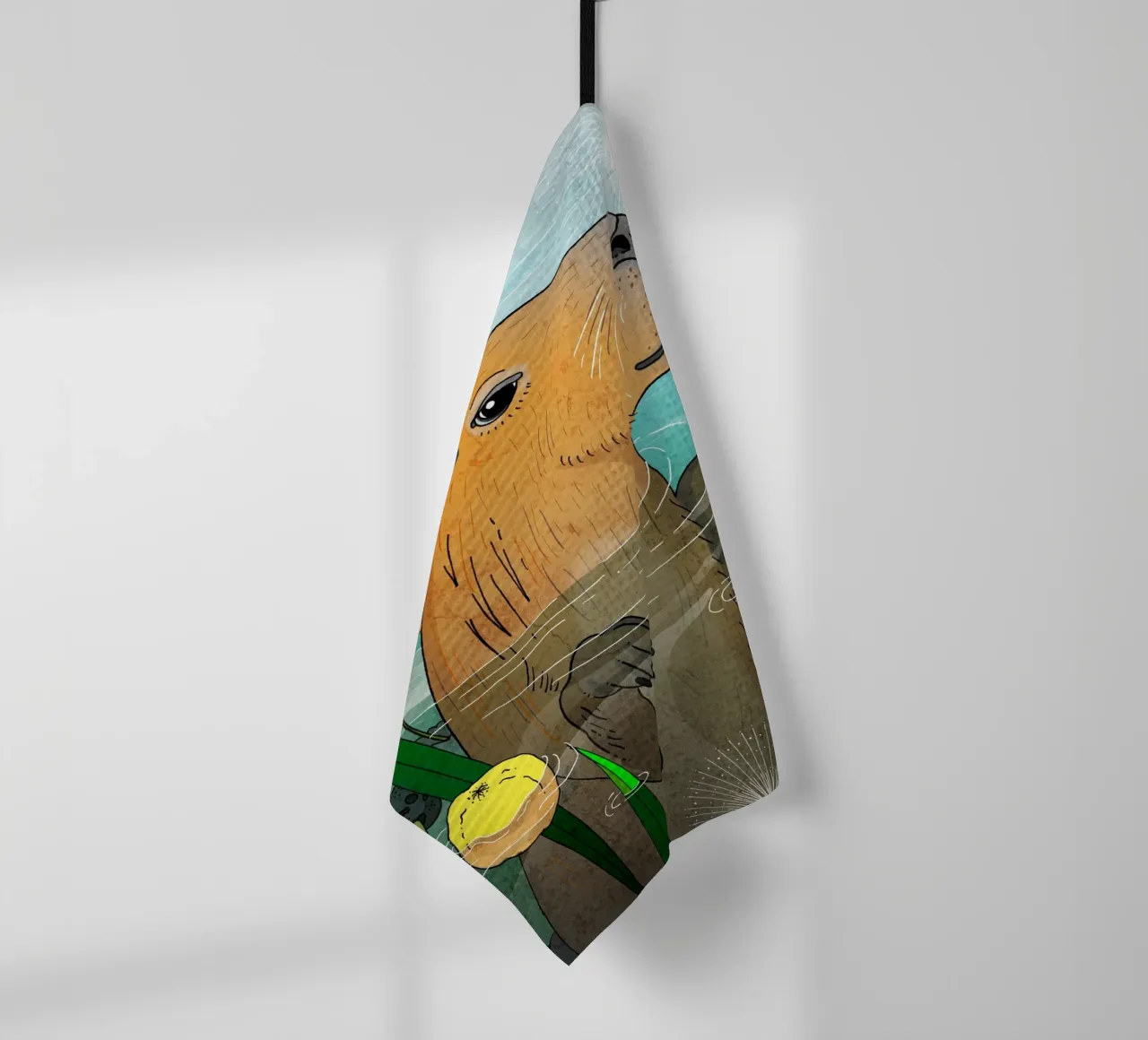 Capybara torchon de AnimalArt