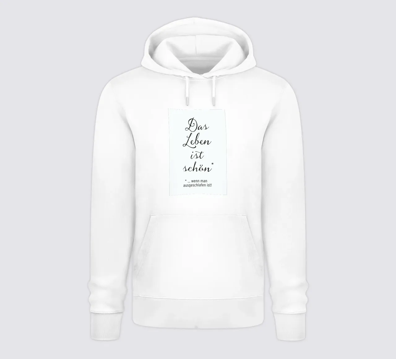 Das Leben ist schön hoodie by Amy & Kurt