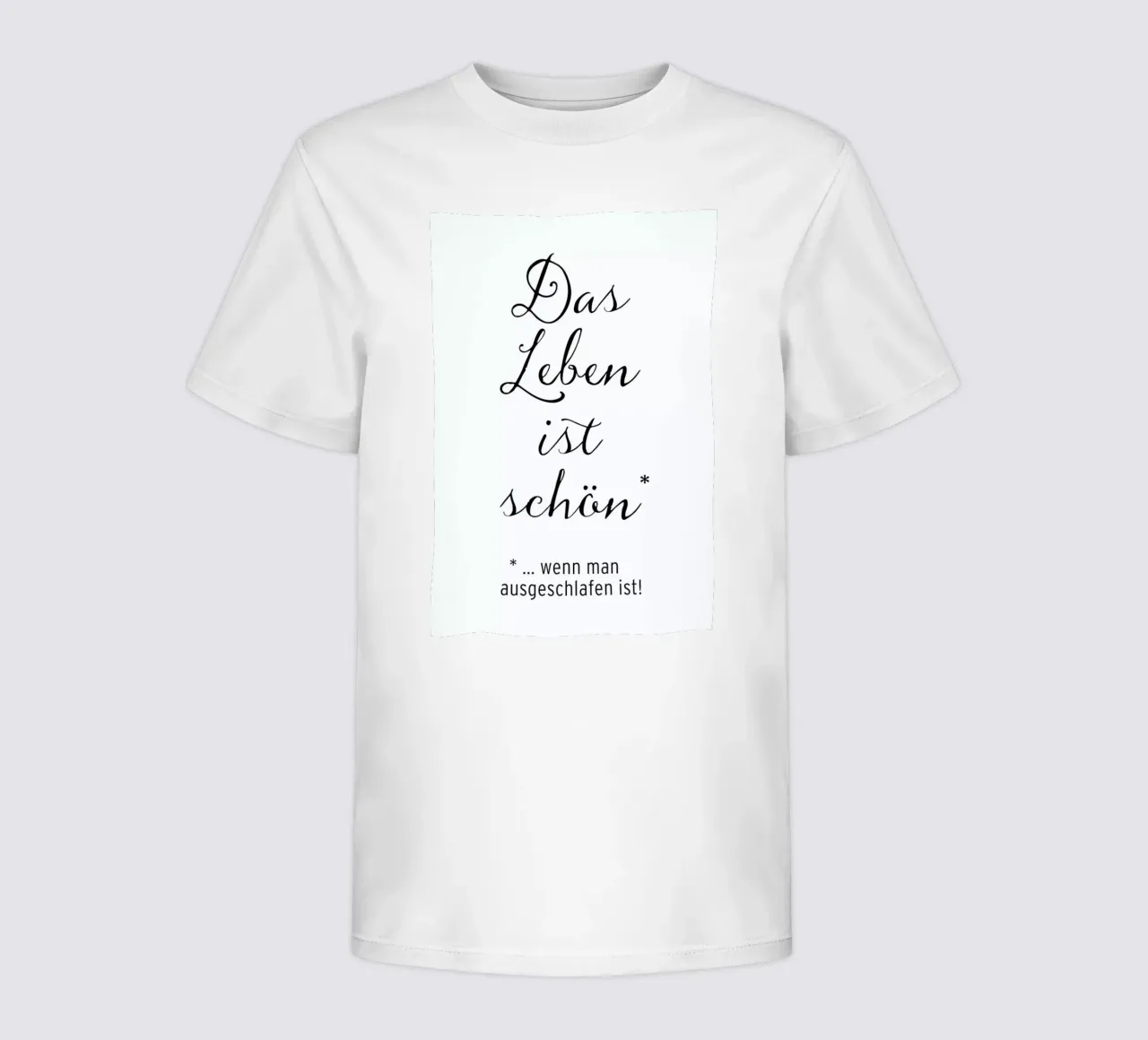Das Leben ist schön kids t-shirt by Amy & Kurt