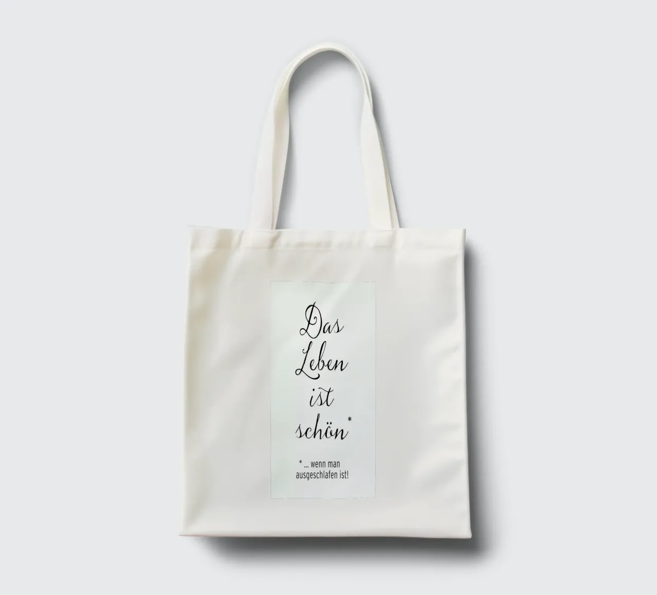 Das Leben ist schön tote bag by Amy & Kurt