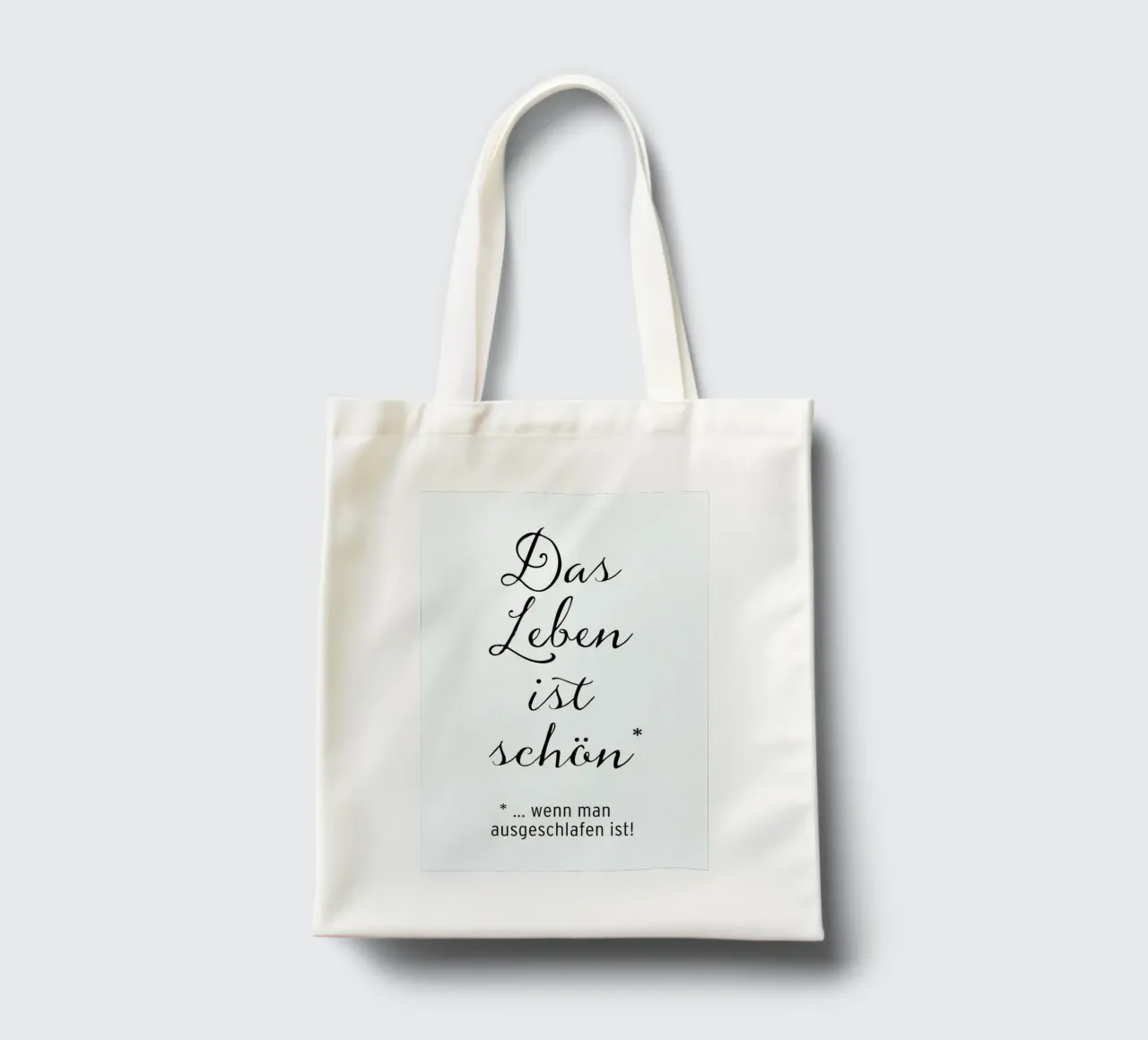 Das Leben ist schön tote bag by Amy & Kurt