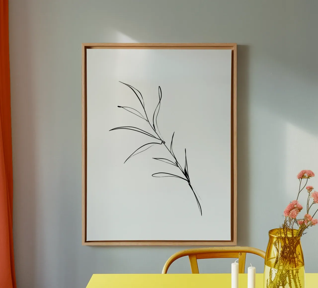 Simple Stories No 24 tela con Cornice a cassetta da treechild