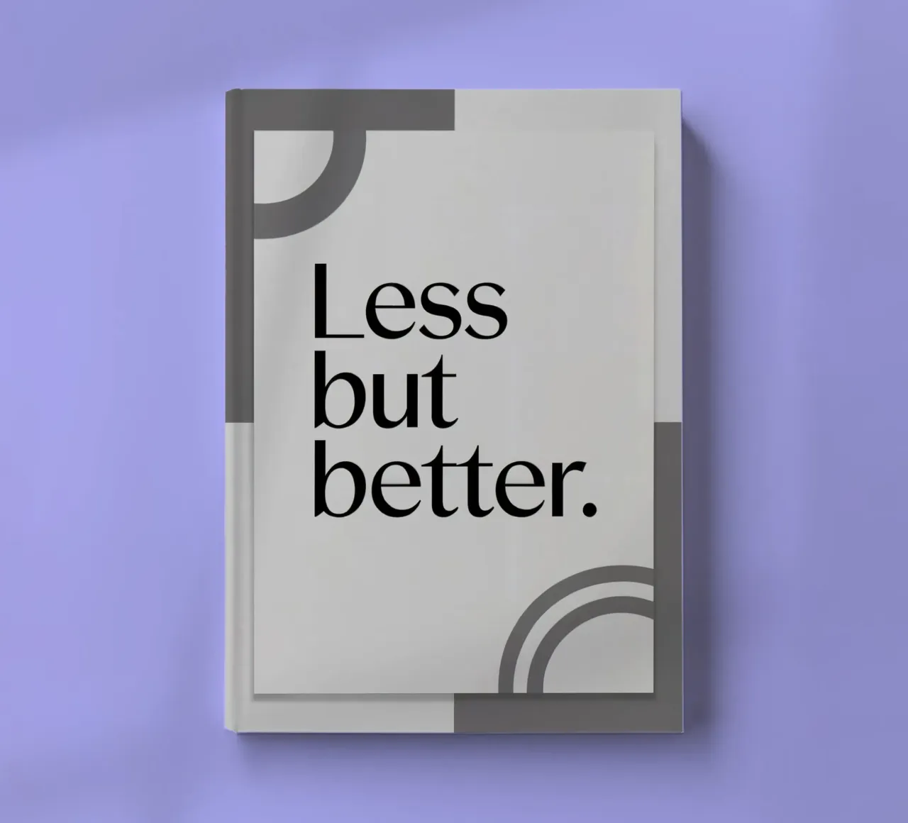 Less but better notebook by logic
