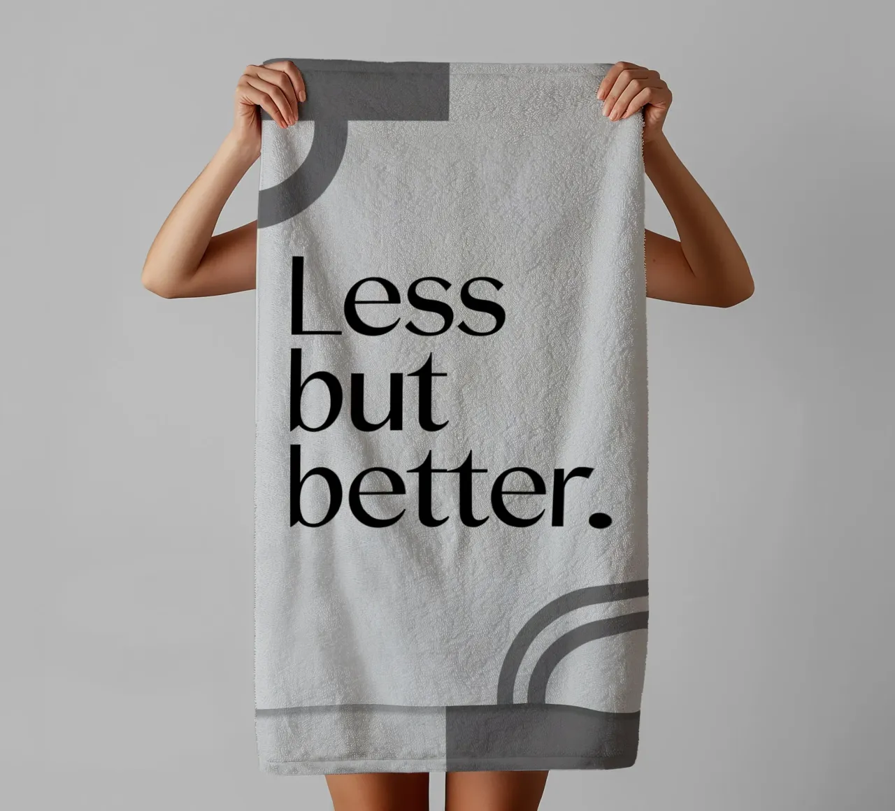 Less but better towel by logic