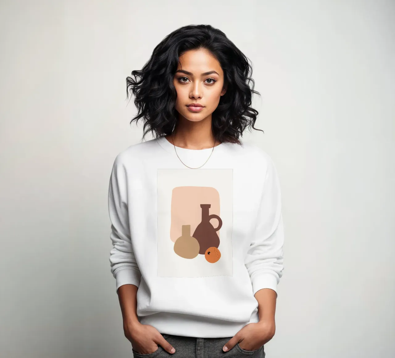 Summer Line No 3 felpa da treechild