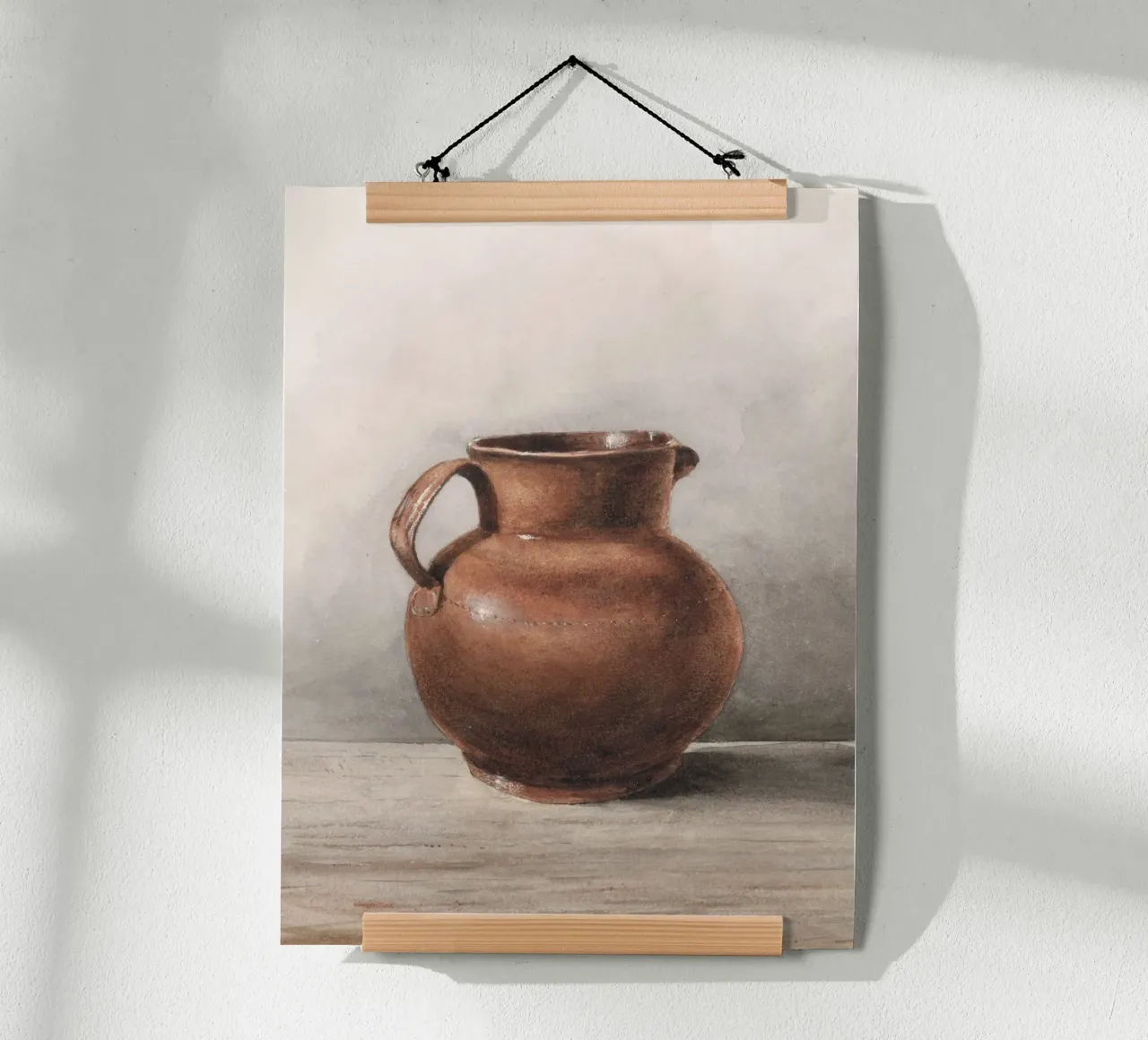 Rustic Jug poster de Apolo Prints