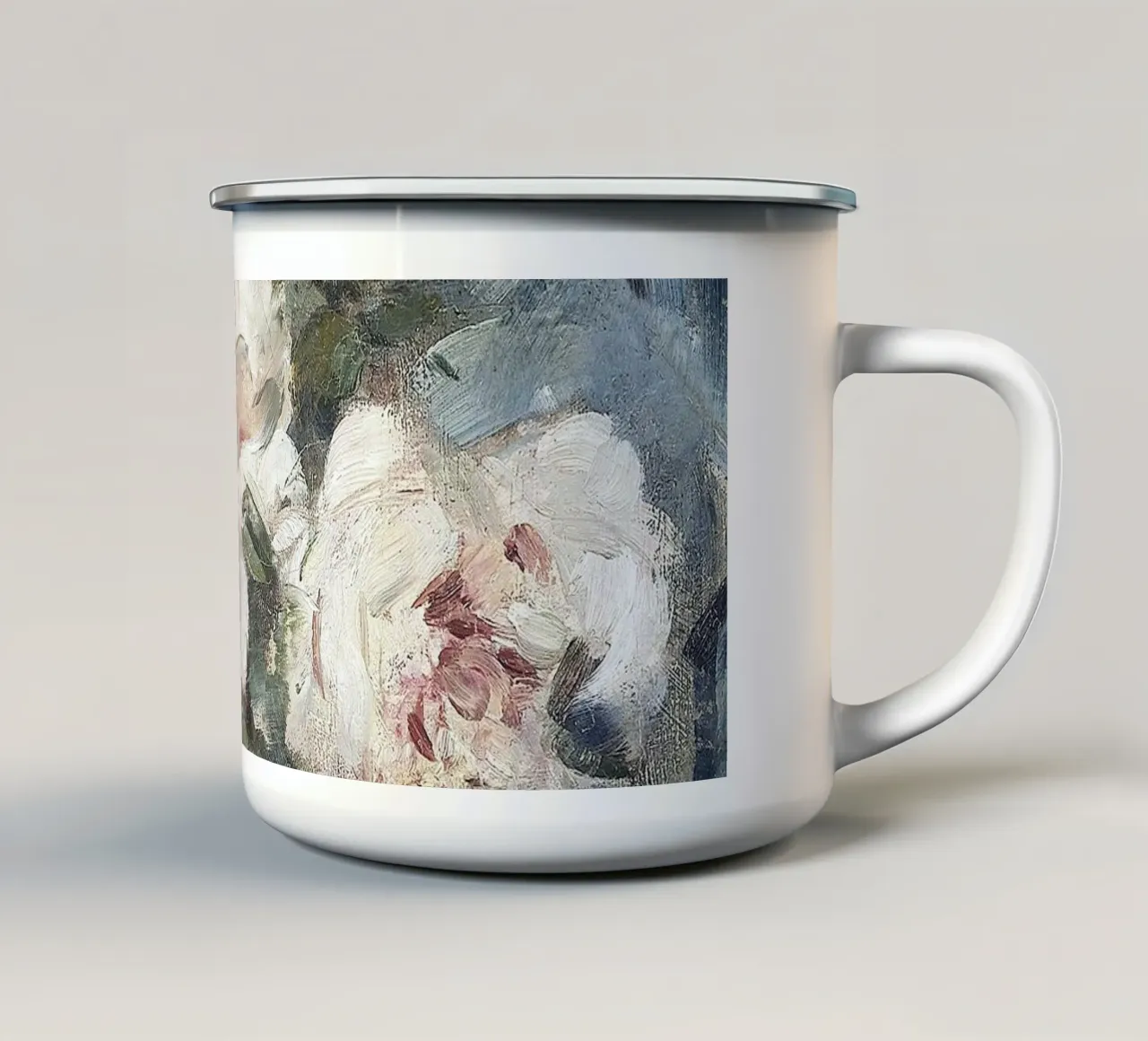 Roses Painting tazza in smalto da apoloprints
