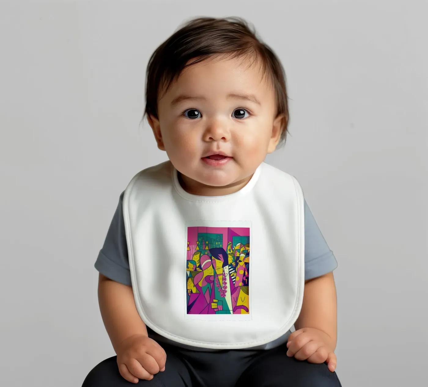 Elvis Babylätzchen von Ale Giorgini