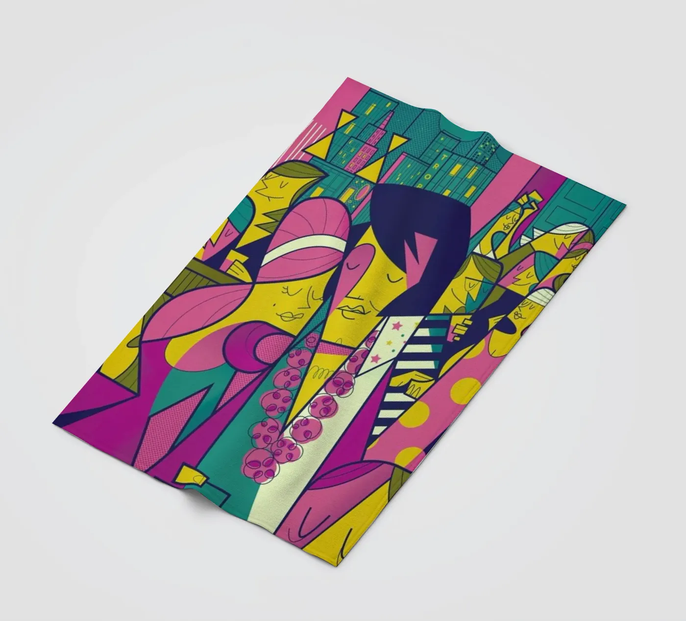 Elvis Fleecedecke von Ale Giorgini
