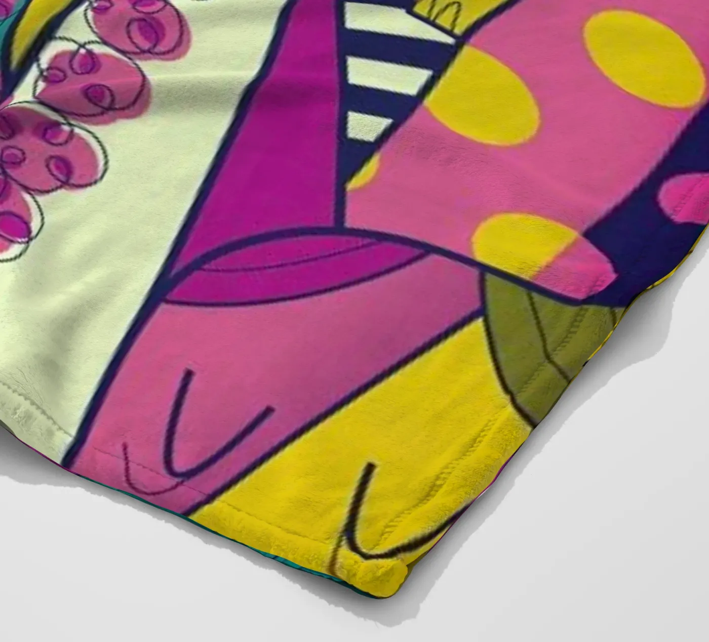 Elvis plaid polaire de Ale Giorgini