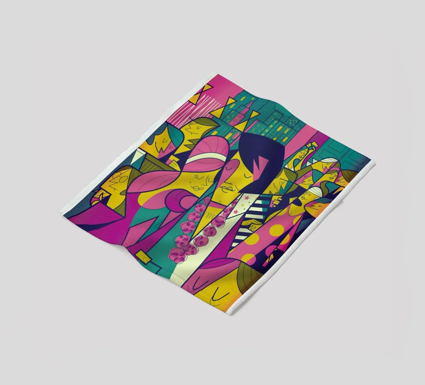 Elvis plaid polaire de Ale Giorgini