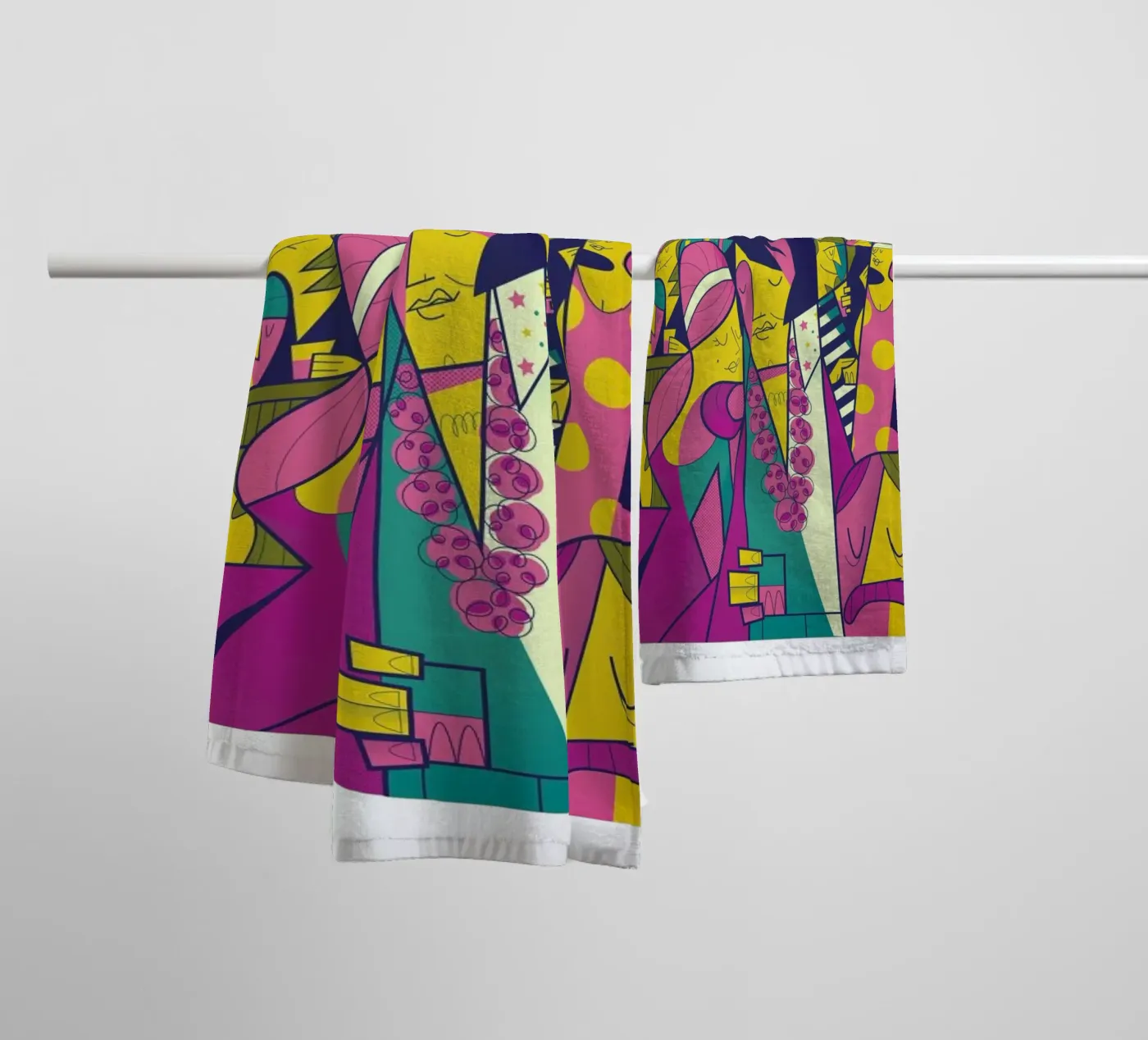 Elvis badhanddoek van Ale Giorgini