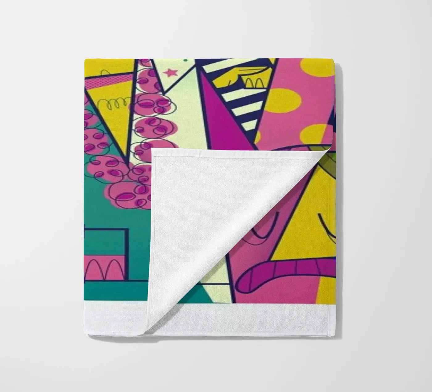 Elvis beach towel by Ale Giorgini