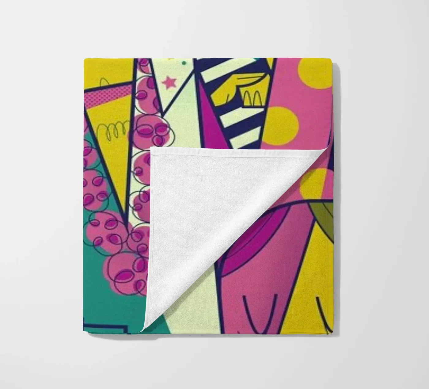 Elvis beach towel by Ale Giorgini