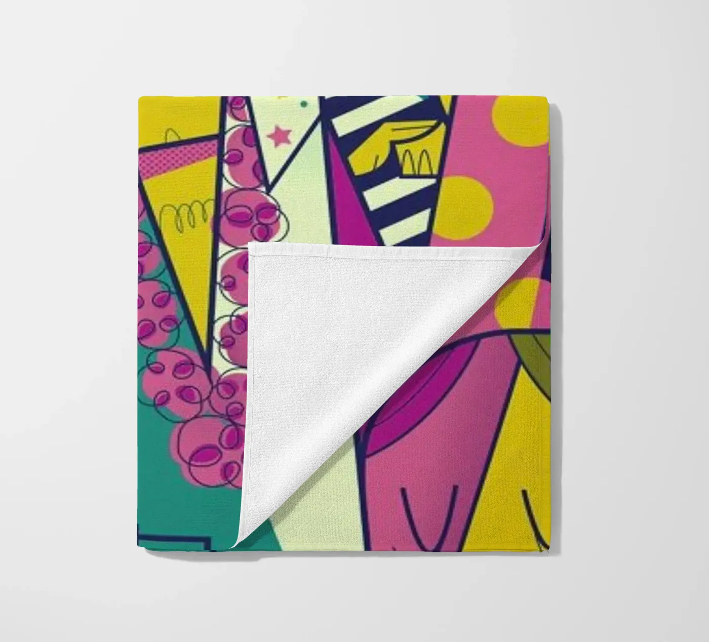 Elvis beach towel by Ale Giorgini