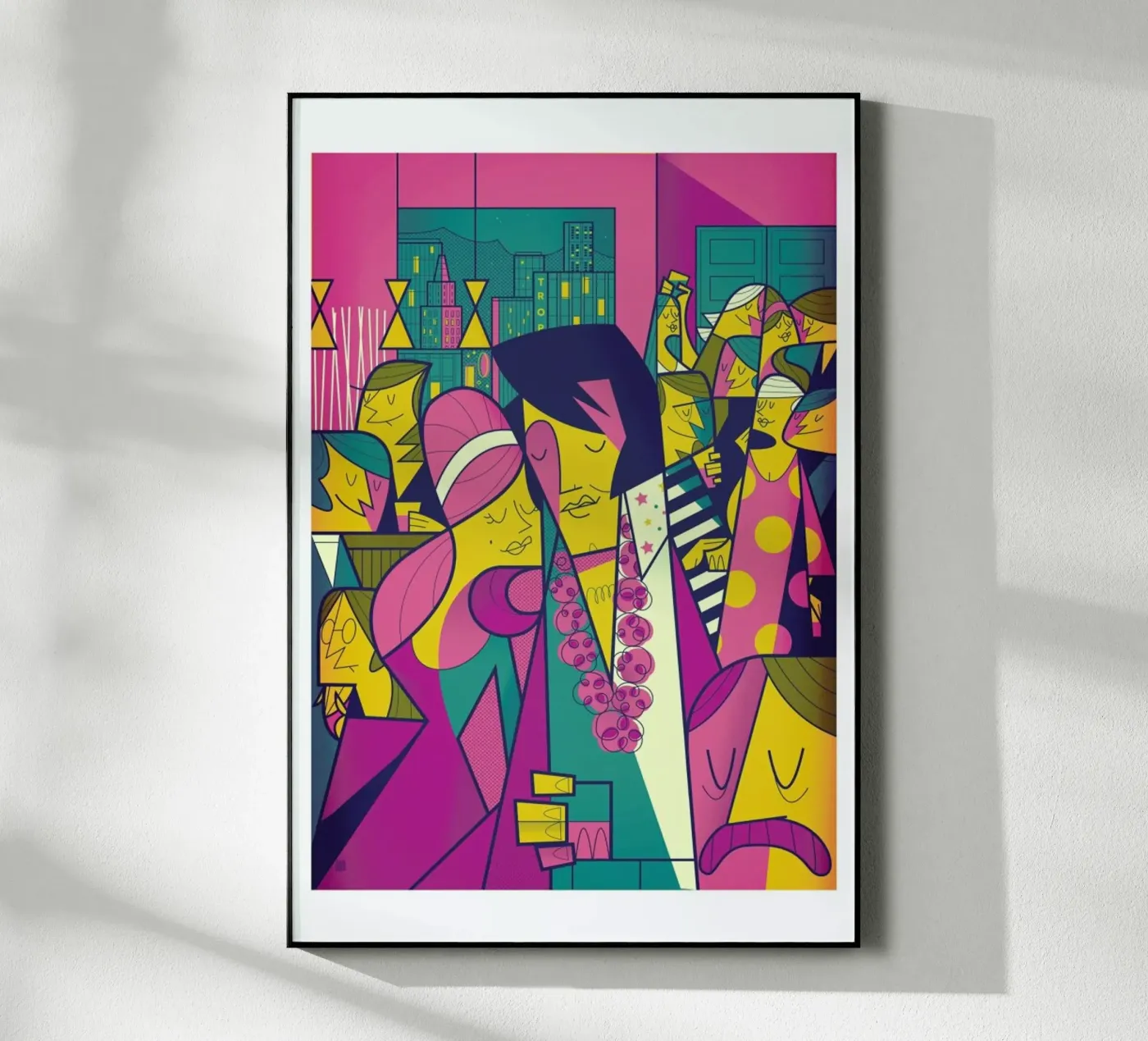 Elvis plexiglass da Ale Giorgini