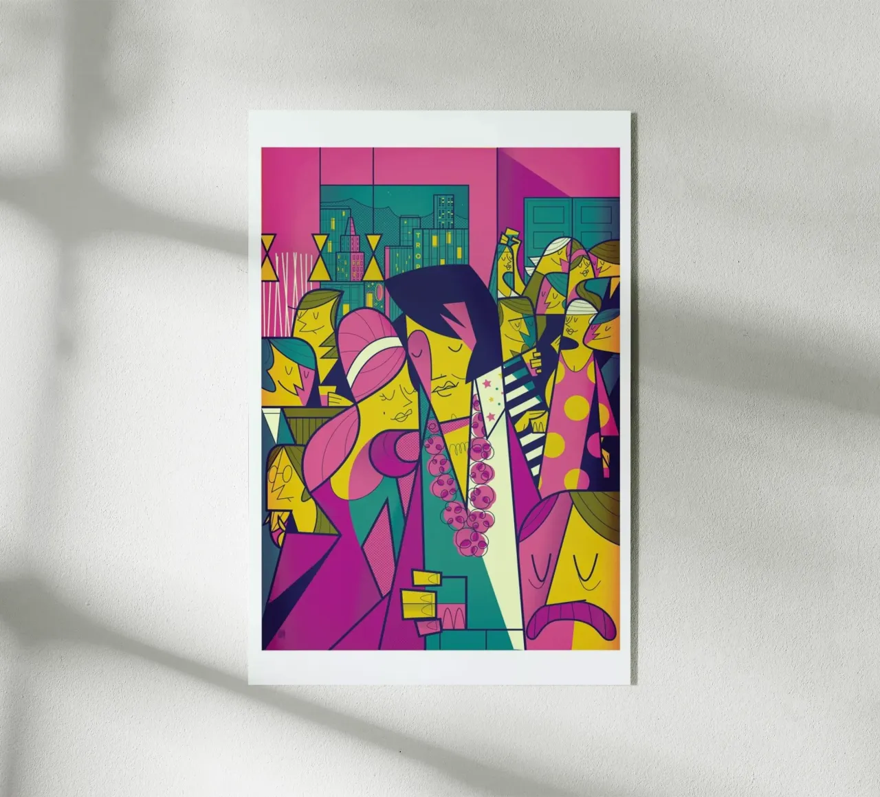 Elvis plexiglass da Ale Giorgini