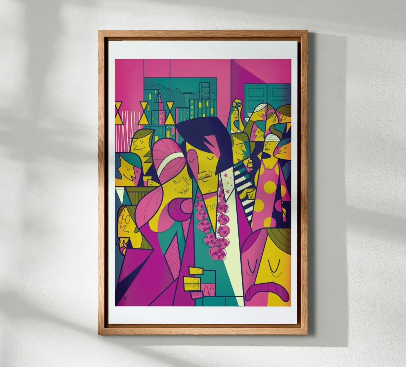 Elvis tela da Ale Giorgini