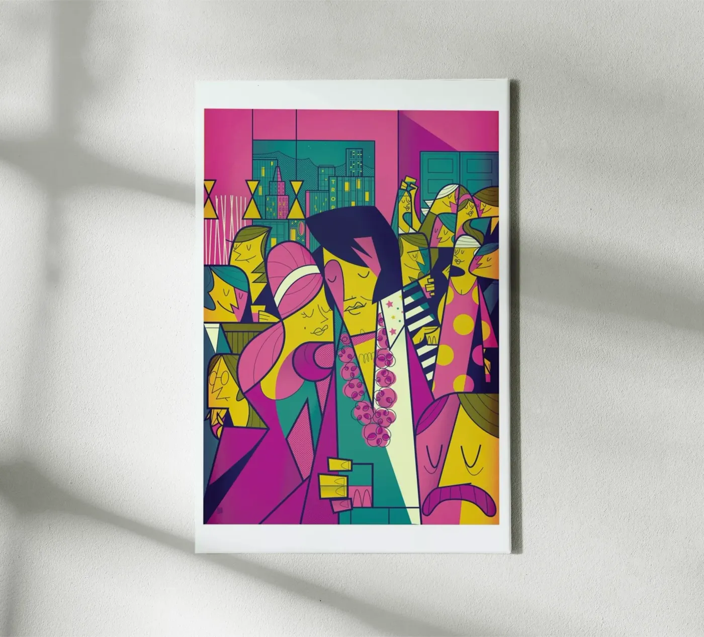 Elvis tela da Ale Giorgini