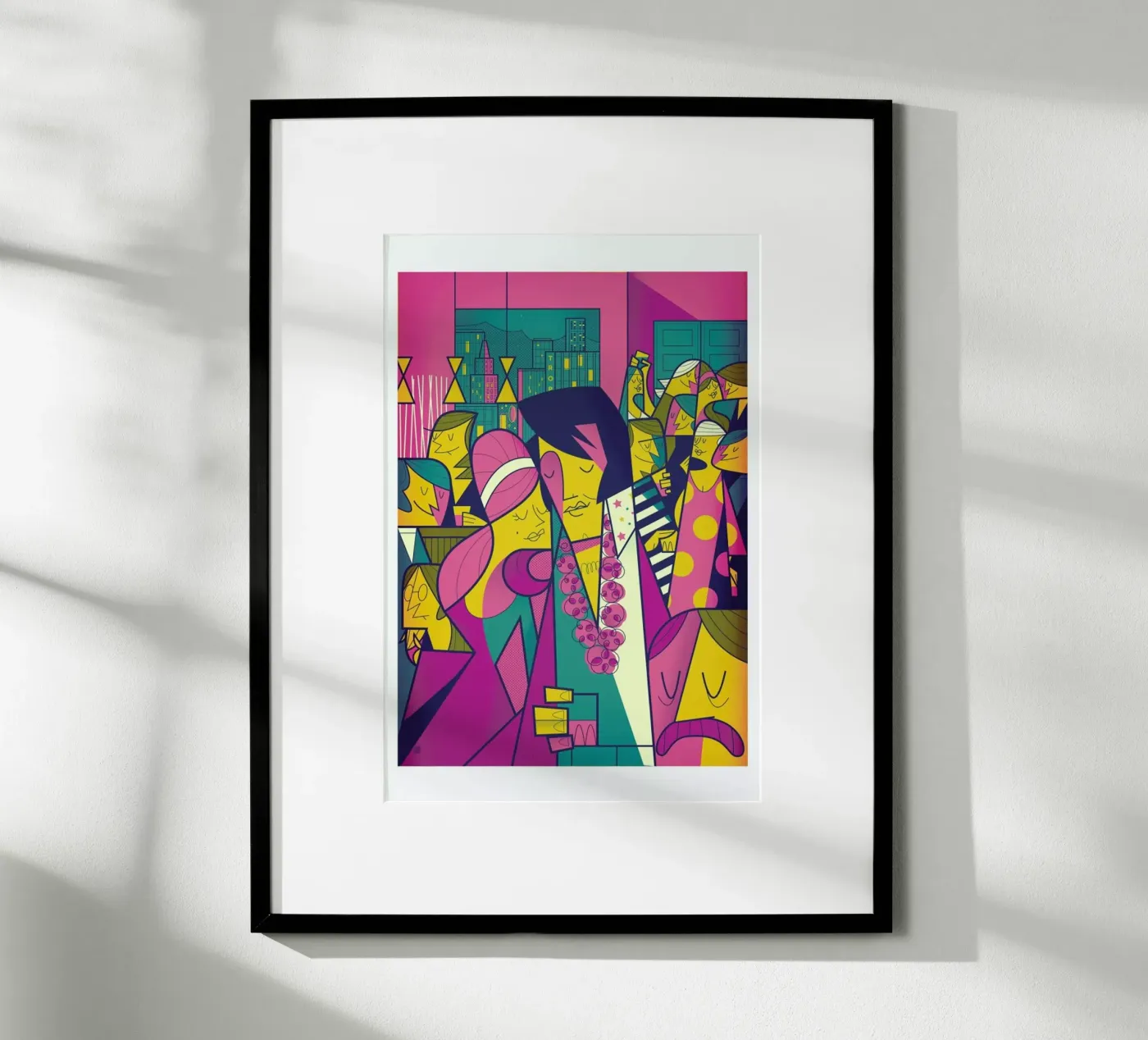 Elvis poster da Ale Giorgini