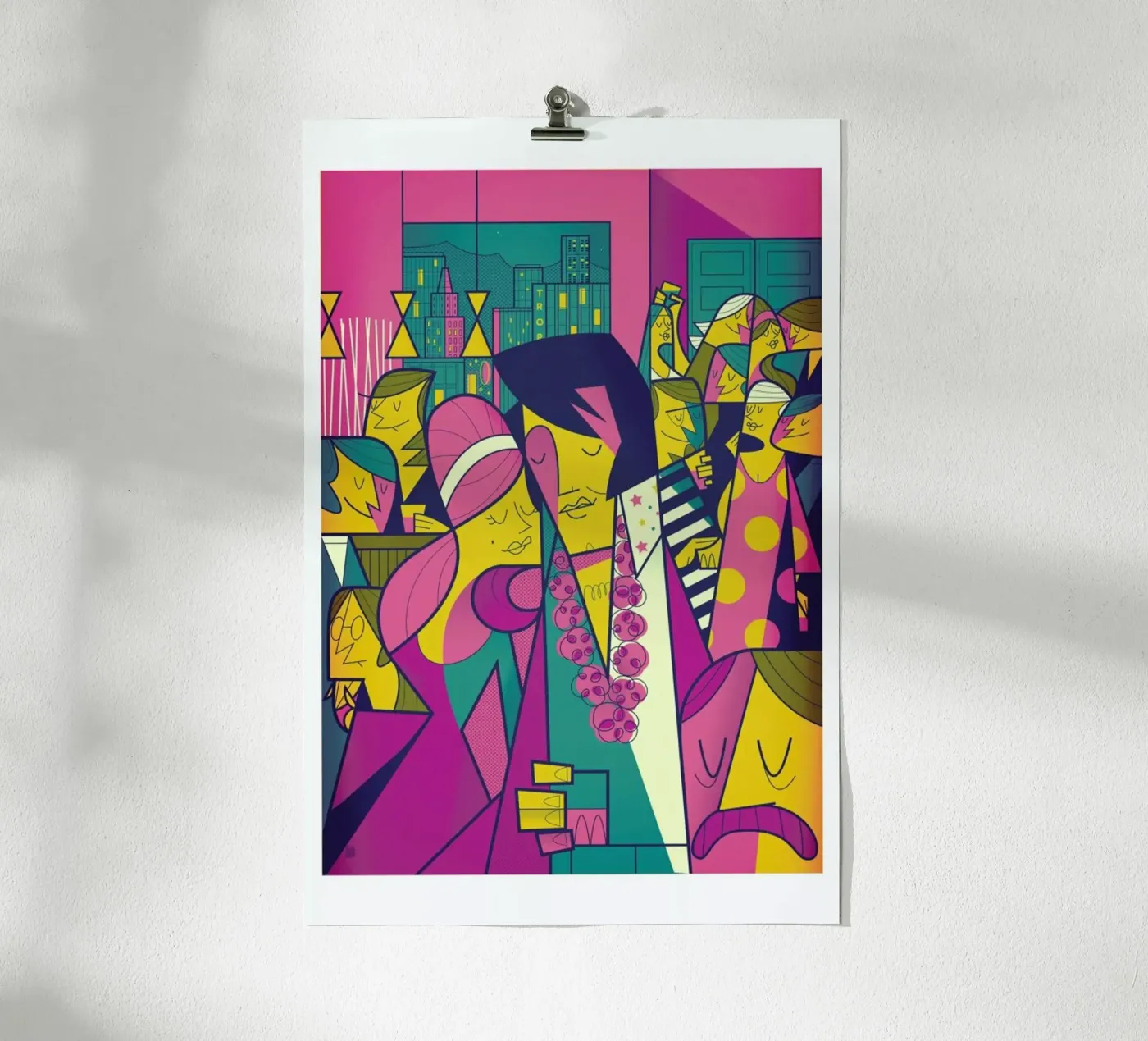 Elvis poster de Ale Giorgini