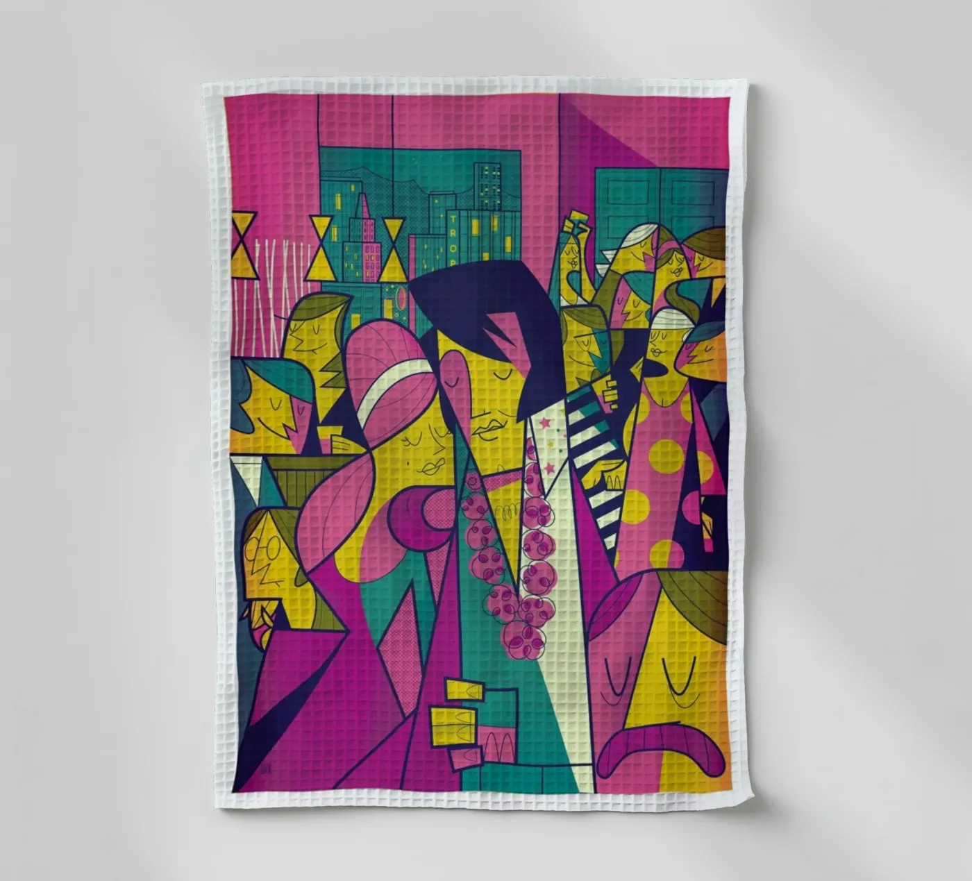 Elvis torchon de Ale Giorgini