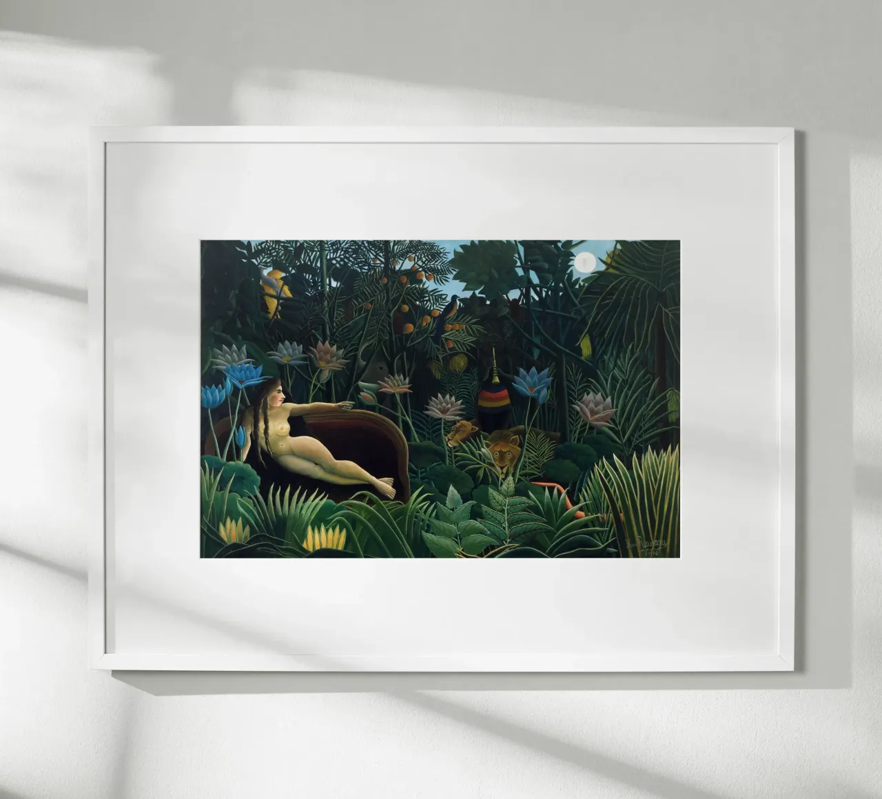 Henri Rousseau - The Dream carta hahnemühle da apoloprints