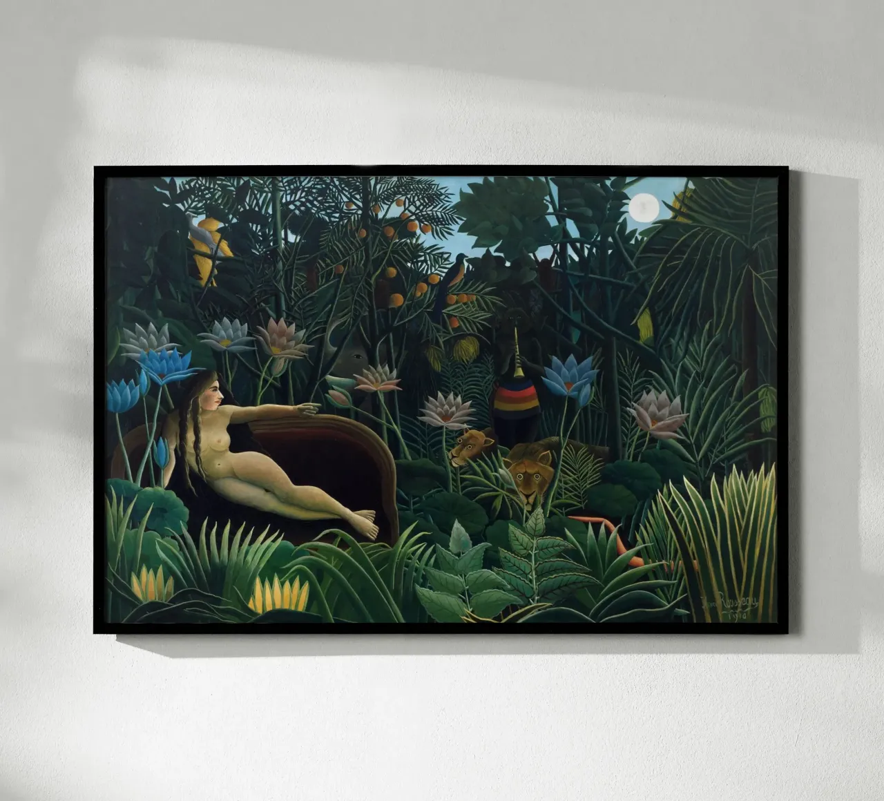 Henri Rousseau - The Dream carta hahnemühle da apoloprints