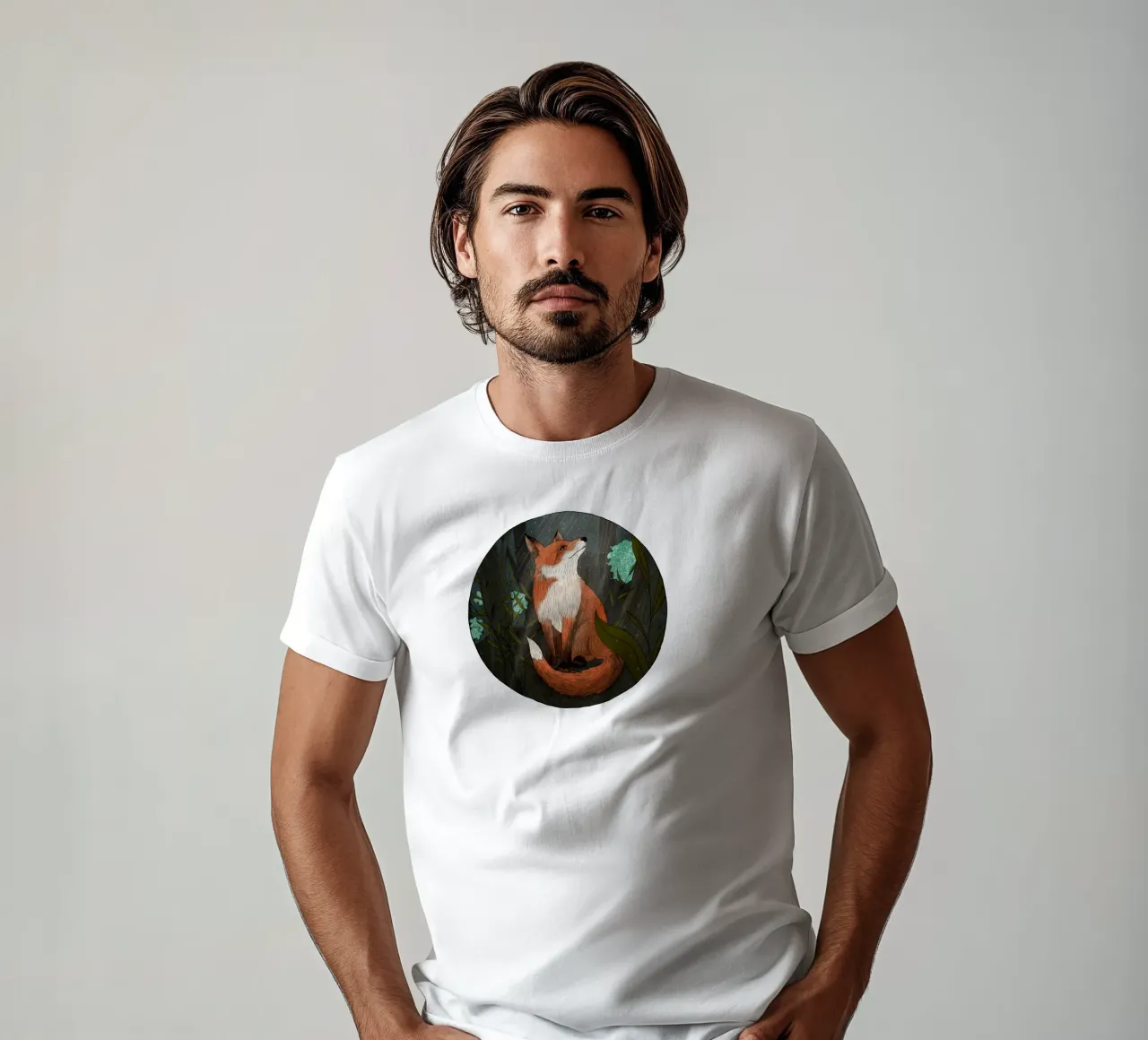 Fuchs im magischen Wald T-Shirt von AnimalArt