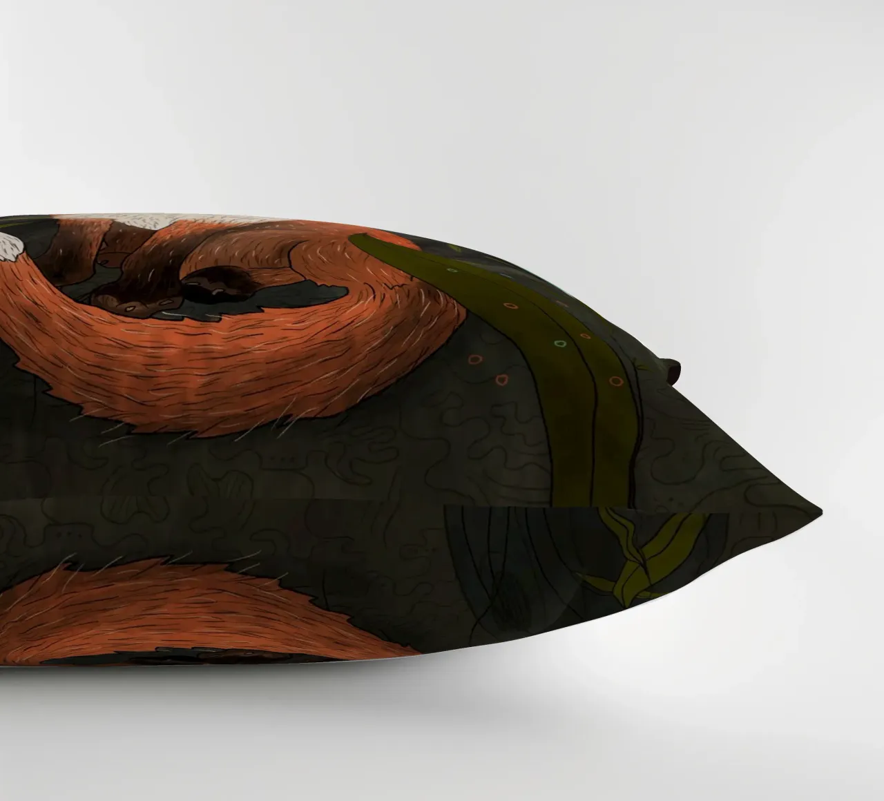 Fox in the magical forest decorative cushion by AnimalArt