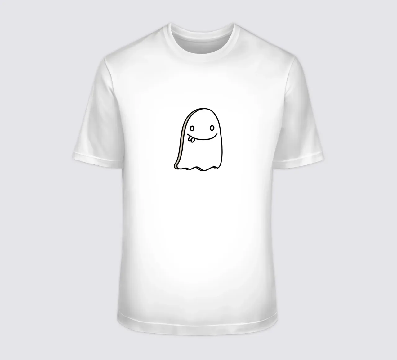 Ghost Doodle t-shirt by BAINAI