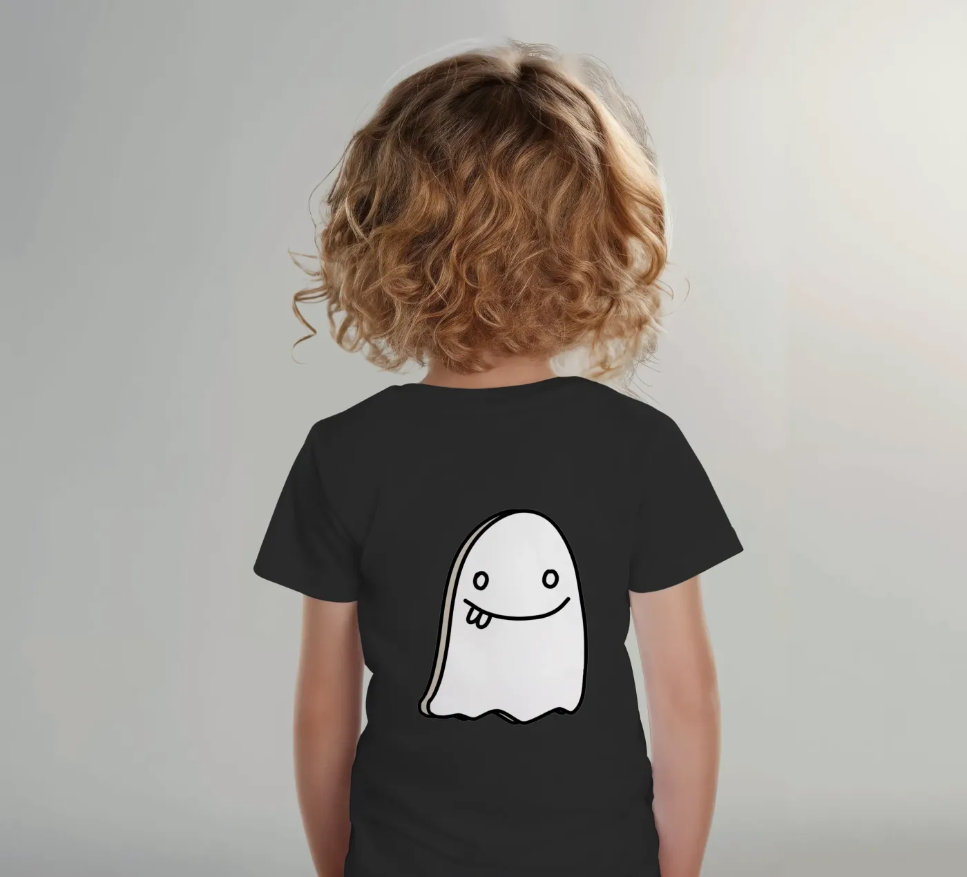 Ghost Doodle t-shirt bambini da BAINAI KAWAII