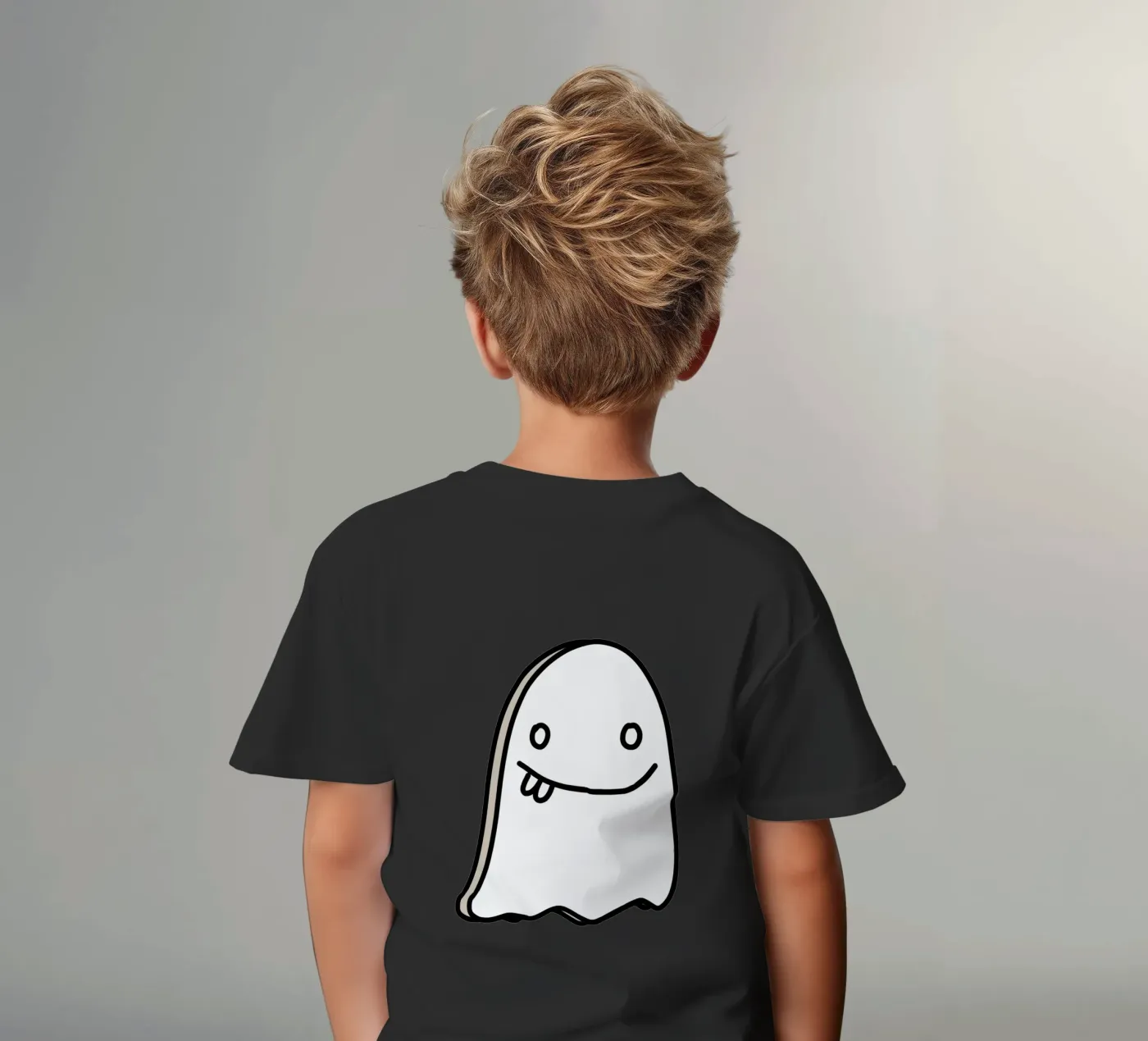 Ghost Doodle t-shirt bambini da BAINAI KAWAII