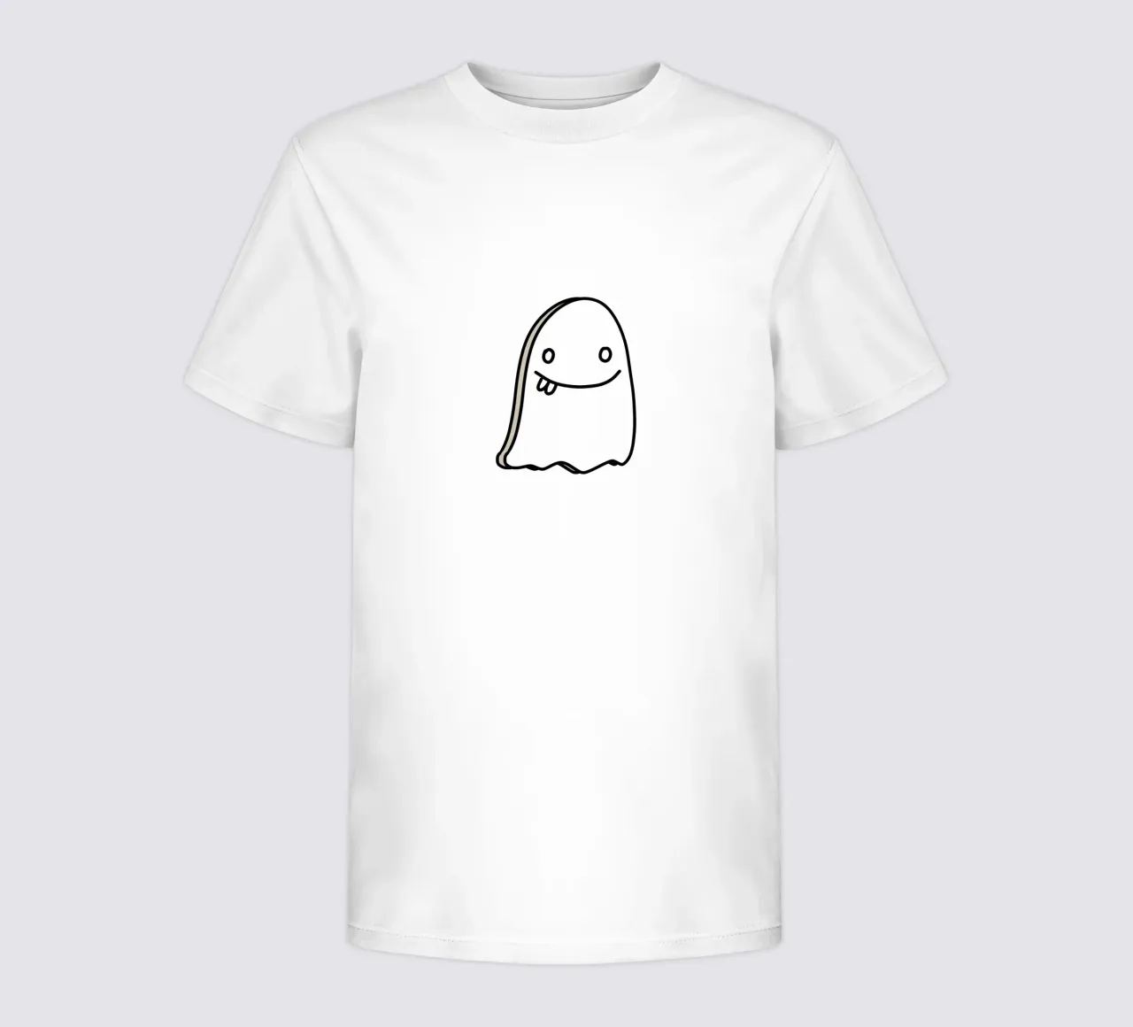 Ghost Doodle kids t-shirt by BAINAI