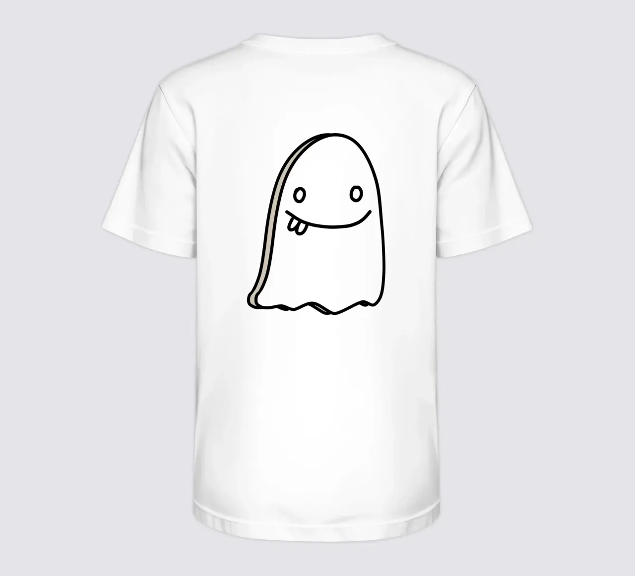 Ghost Doodle kids t-shirt by BAINAI