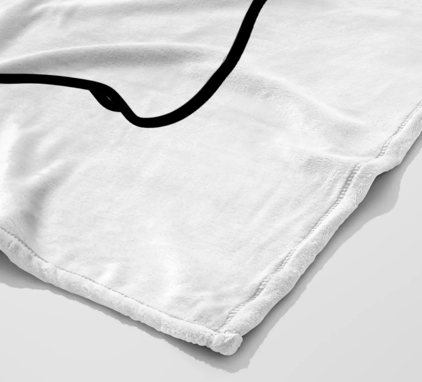 Ghost Doodle coperta in pile da BAINAI KAWAII