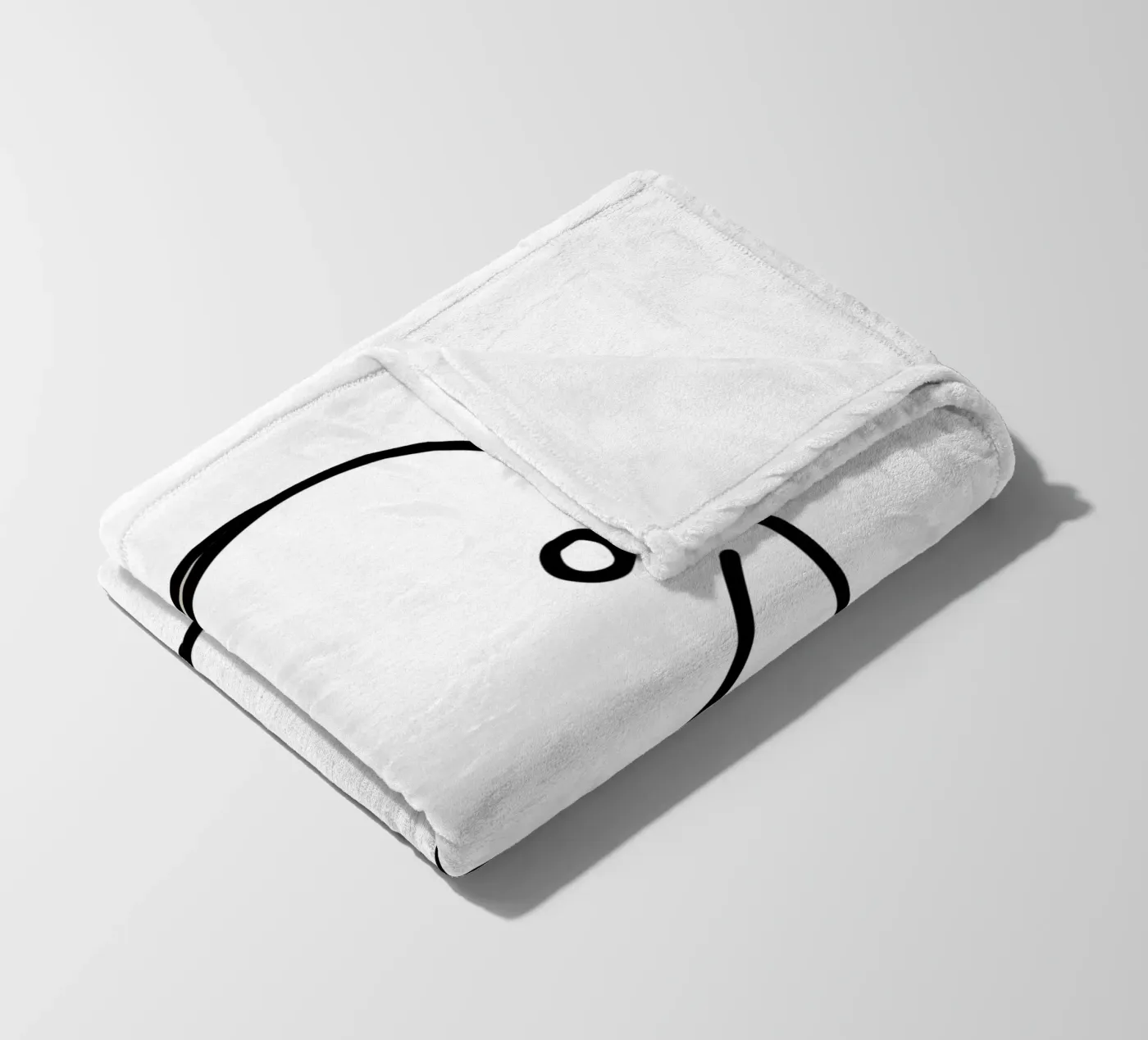 Ghost Doodle coperta in pile da BAINAI KAWAII