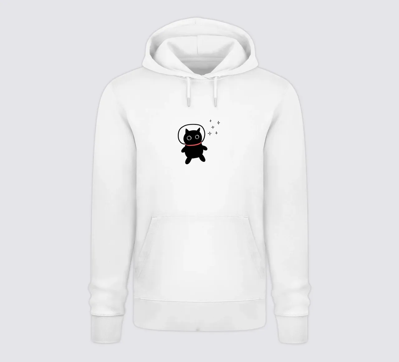 Cat lost in space felpa con cappuccio da BAINAI