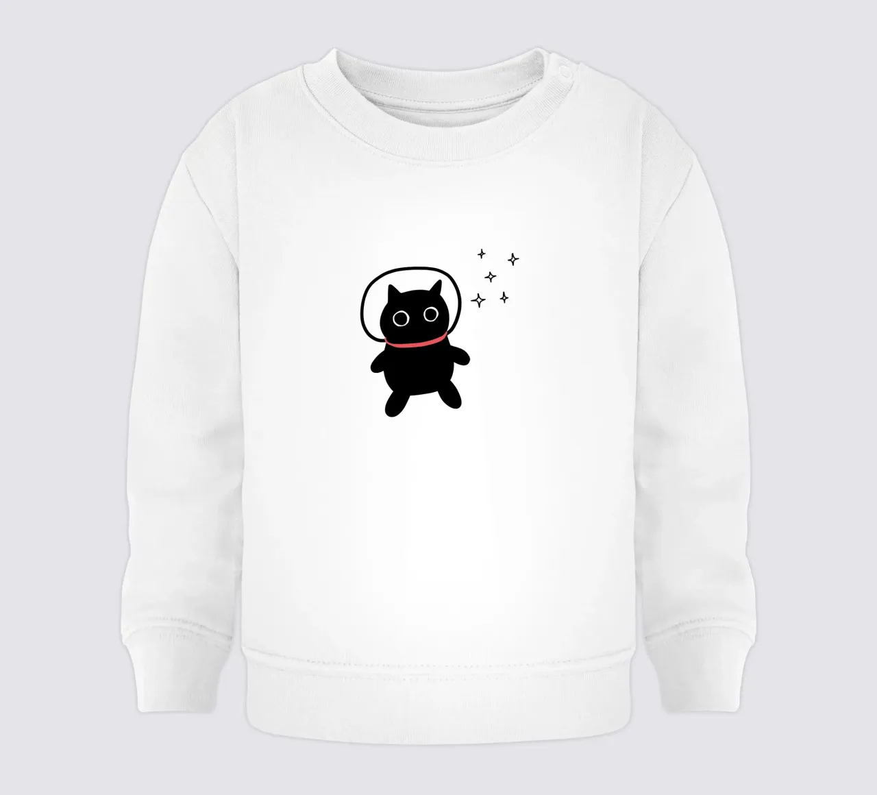 Cat lost in space sudadera de bebé de BAINAI