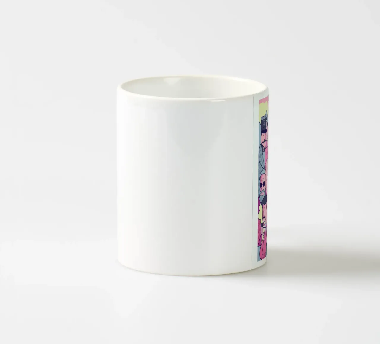 Grand Budapest Hotel tazza in ceramica da Ale Giorgini