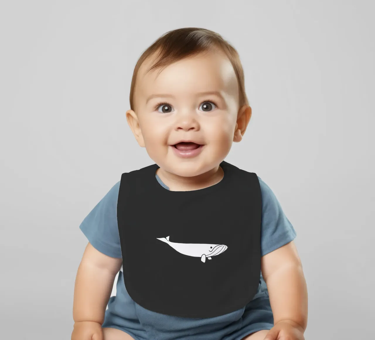 Wal baby bib by BAINAI