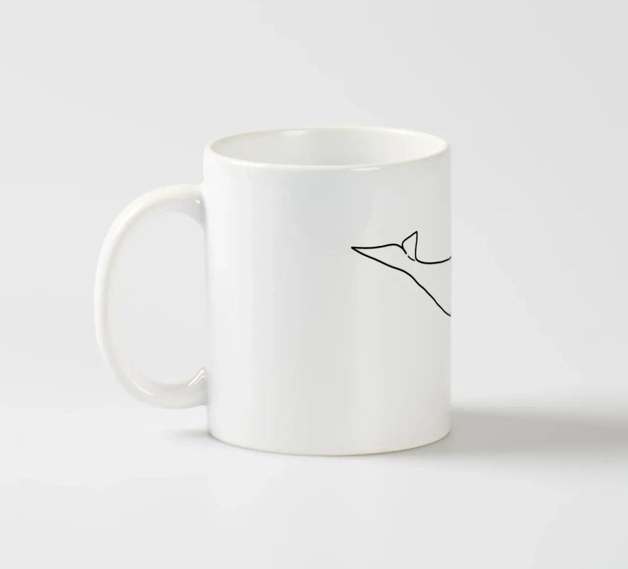 Ein Wal tazza in ceramica da BAINAI