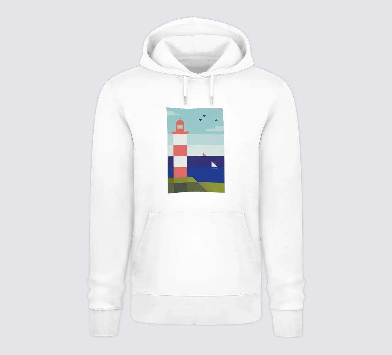 Lighthouse felpa con cappuccio da Antony Squizzato