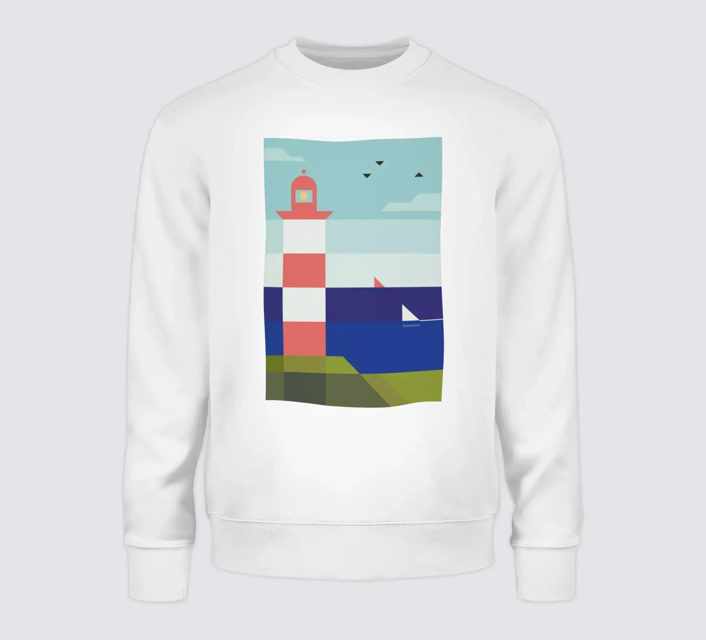 Lighthouse sweatshirt by Antony Squizzato