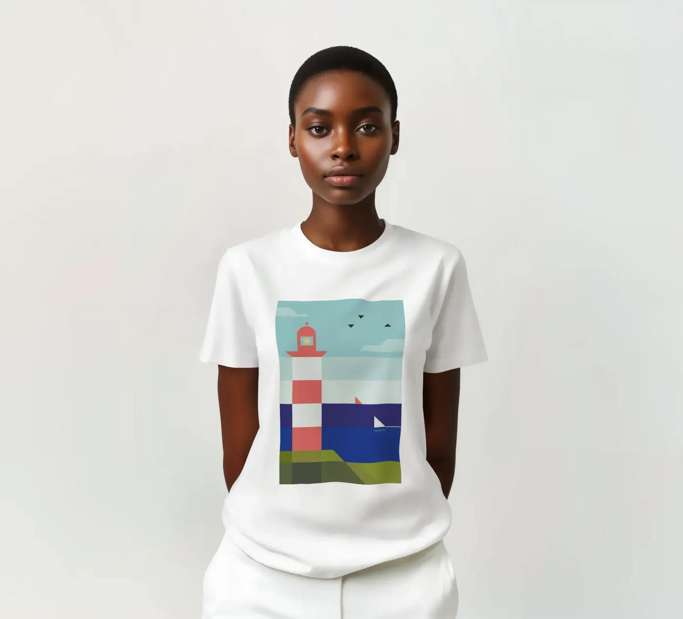 Lighthouse t-shirt da Antony Squizzato