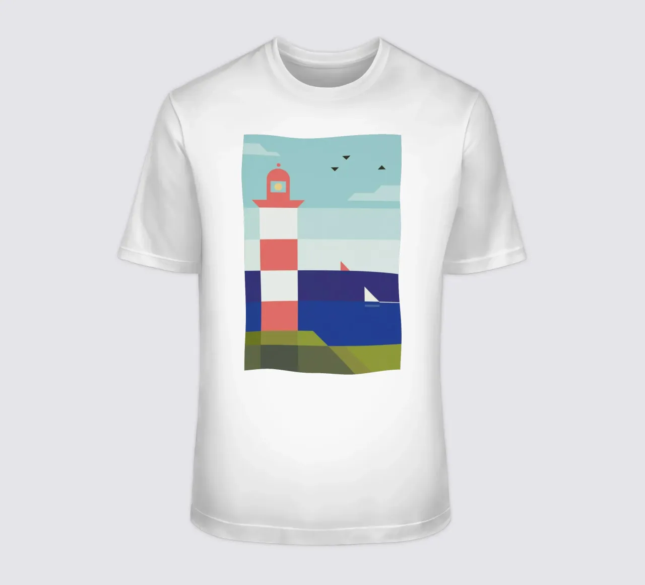 Lighthouse t-shirt da Antony Squizzato