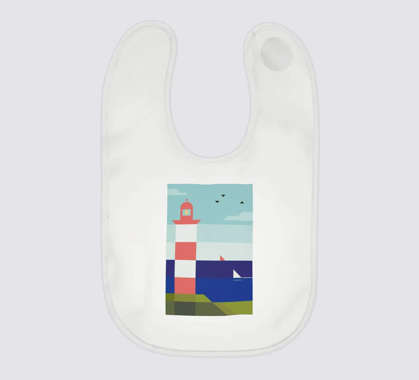 Lighthouse Babylätzchen von Antony Squizzato
