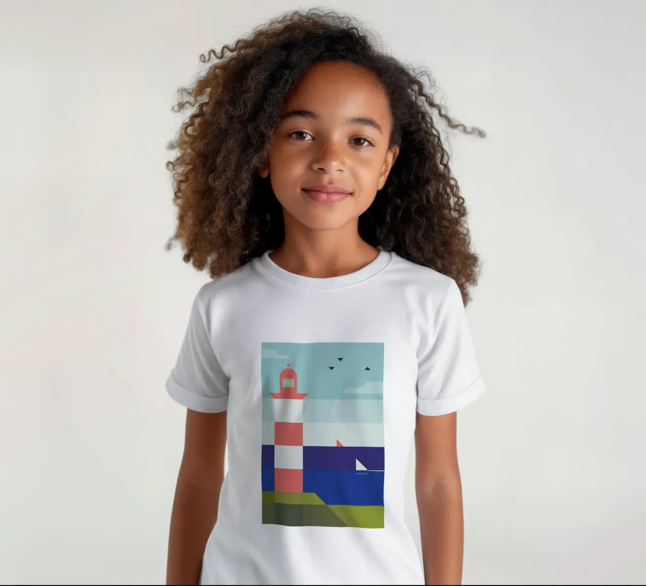 Lighthouse t-shirt bambini da Antony Squizzato