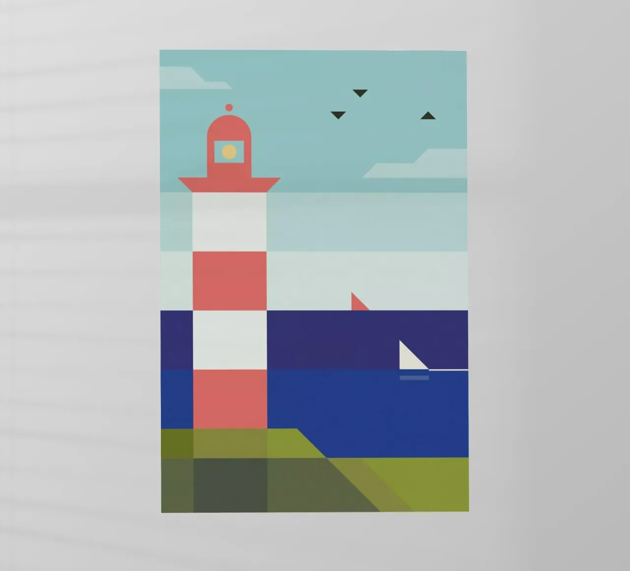 Lighthouse pellicola backlit da Antony Squizzato