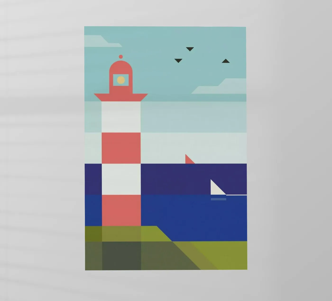 Lighthouse Backlit Folie von Antony Squizzato